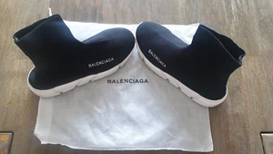 ORIGINAL Balenciaga Damen Sneaker Speed Schwarz Gr.38 Logo - Bild 1 von 2