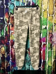 SO Favorite Joggers in Light Camo Print with Drawstring- Girls Size L (10/12) - Picture 1 of 4