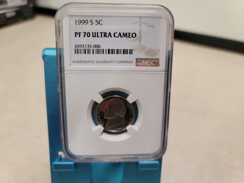 1999  NGC  S PF 70 ULTRA CAMEO  NICKEL 5C C1013 Cover