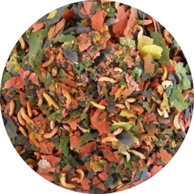 Flockenfutter Natural Flocken Hauptflocken Fischfutter Aquarium Flocken 1 l - Bild 1 von 2