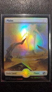 Plains Full Art FOIL 278/287 M PF MTG Brothers War Series  - Picture 1 of 2