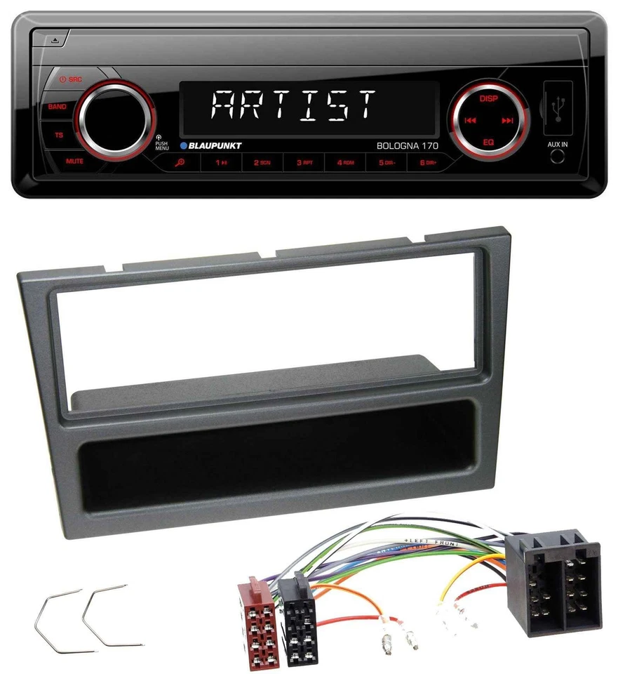 Blaupunkt SD USB 1DIN MP3 AUX Autoradio für Opel Corsa C Meriva Signum Vectra C - Bild 1 von 4