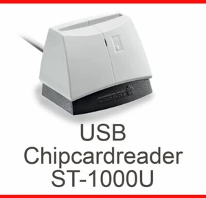 CHERRY ST 1000U USB HBCI XP VISTA CARDMAN 2020 CHIPCARDREADER HBCI HOME-BANKING - Bild 1 von 1