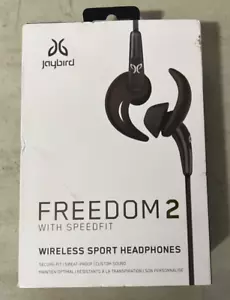Jaybird FREEDOM 2 In-Ear Wireless Bluetooth Sport Headphones Black - Picture 1 of 1