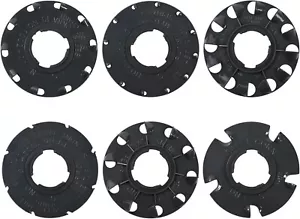 60009 Set 6 Piastre di Semi Standard Adatte per Seminatrice Earthway 1001-B Funziona - Foto 1 di 6