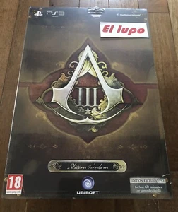ASSASSIN'S CREED 3 FREEDOM EDITION PS3 SONY NEUF SOUS BLISTER VF - Picture 1 of 8