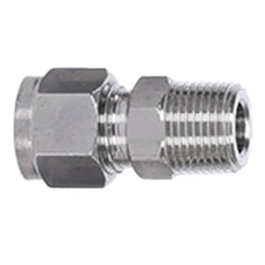 8mm OD Compression Tube to 3/4 Male NPT Adapter Fitting Connector A7 - Picture 1 of 4