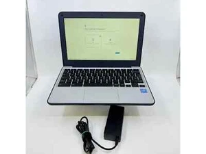 Asus Chromebook C202s With Charger Intel Celeron 2GB 32GB Emmc - Picture 1 of 5