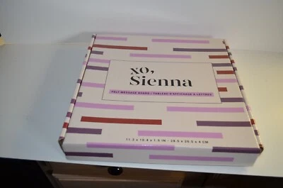 XO, Sienna Black Felt Letter Board -With 189 Letters - Image 1 of 4