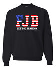 Fjb Lets Go Brandon Political Unisex Crewneck Graphic Sweatshirt