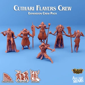 Cuthari Flayers | Arcane Minis | Tabletop RPG | 28-32mm | Wargame | DnD Model - Picture 1 of 1