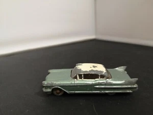 G47-MATCHBOX LESNEY No27C CADILLAC SIXTY SPECIAL.**GREEN BODY** - Picture 1 of 5