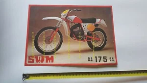 SWM RS 175 GS Original Motorrad Prospekt Brochure - Bild 1 von 2