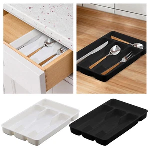 Küche Werkzeuge Schublade Organizer Löffel Gabeln Besteck Trennung Rack Lagerung - Picture 1 of 13