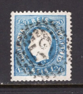 Portugal 1867 King Luiz 120r VF Used #32 CV$68 - Picture 1 of 1