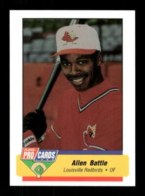 1994 Fleer ProCards Louisville Redbirds AAA-35 Allen Battle BXCP24 - Image 1 of 2