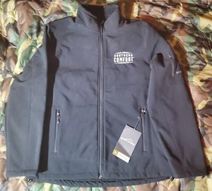 Eddie Bauer Rugged Ripstop Soft Shell Black Jacket EB534 Mens Size XL NOS 2013 - Picture 1 of 8