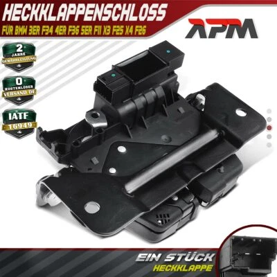 Heckklappenschloss Kofferraum für BMW 3er F34 4er F36 5er F11 X3 F25 X4 F26 - Bild 1 von 4