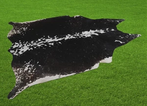 100% New Cowhide Rugs Area Cow Skin Leather (63" x 58") Cow hide SA-2298 - Picture 1 of 3