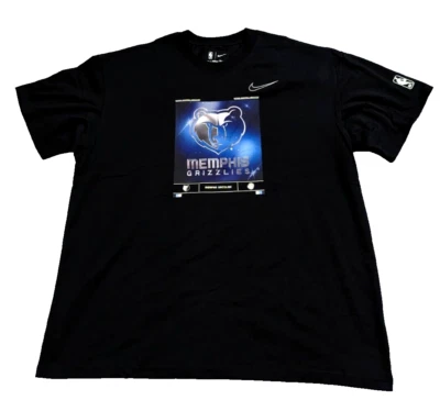 Nike Memphis Grizzlies Essential Max 90 Shirt Mens XL Black FD1906-010 - Image 1 of 4