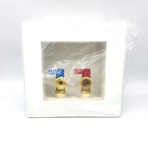 GUY GRAY FR-12 82357 Outlet Box Washing Machine Outlet Box Turn Valve 1/2" CPVC - Picture 1 of 9