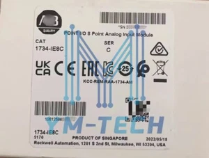 New AB 1734-IE8C POINT I/O 8 Point Analog Input Module 1734IE8C DHLFast shipping - Picture 1 of 1