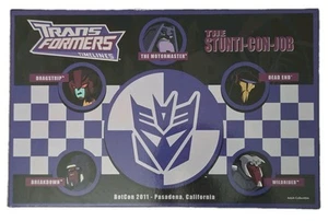 Cool Transformers Animated Botcon 2011 Stunticon Job Boxed Set 5 Figures - Picture 1 of 11
