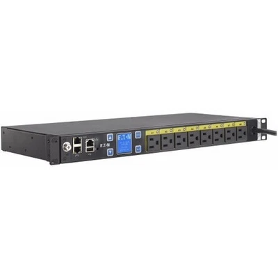Eaton Managed rack PDU, 1U, 5-15P input, 1.44 kW max, 120V, 12A, 10 ft cord, Sin - Image 1 of 2