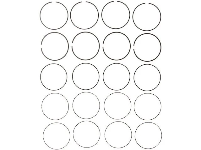 Комплект поршневых колец 68WXWS97 для Escape Fiesta Fusion Transit Connect 2013 2014 2015 - Изображение 1 из 1