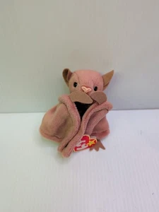 Ty Beanie Baby Retirado Batty Brown Bat Baby 1997 con etiqueta  - Imagen 1 de 4