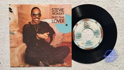 Stevie Wonder – Part-time lover 45 tours UK - Photo 1/2