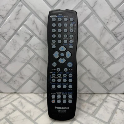 Mando a distancia OEM DVD/VCR/TV Panasonic LSSQ0374 limpio probado y funciona VER VIDEO Foto 1 de 4