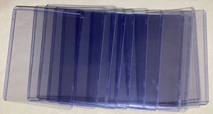 10 Pro Safe 3" x 4" Top Loaders Standard Card Size 35 Pt. Ultra Clear - Picture 1 of 2