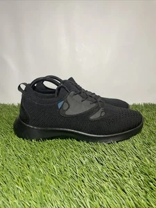 Vessi Everyday 2.0 Womens 9 Shoes Black Vegan Waterproof Knit Sneakers - Picture 1 of 18