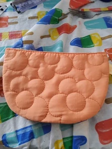 NEW IPSY April Bag Of 2025 Only Bag Orange Flowers All Over Cute To Put In Purse - Picture 1 of 3