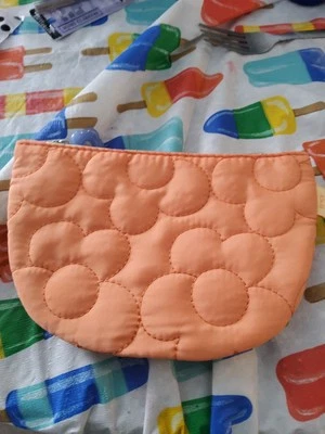 NEW IPSY April Bag Of 2025 Only Bag Orange Flowers All Over Cute To Put In Purse - Image 1 of 3