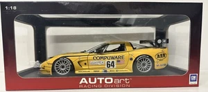 1:18 Chevrolet Corvette C5-R Sports 24hr LeMans GTS Race Car 🇮🇹 1/18 AUTOart - Picture 1 of 10