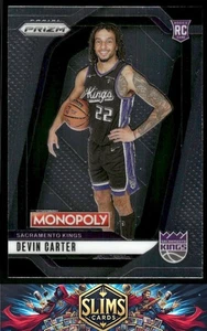 2024-25 Panini Prizm Monopoly Sacramento Kings Devin Carter #39 Rookie - Picture 1 of 2
