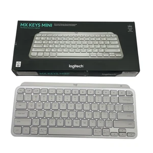 Logitech MX Keys Mini Wireless Keyboard Pale Gray #U4366 (VK) - Picture 1 of 13