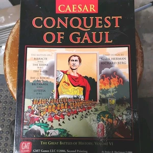 Caesar: Conquest of Gaul (2nd Edition) GMT Complete - Unpunched - Open Box - Bild 1 von 12