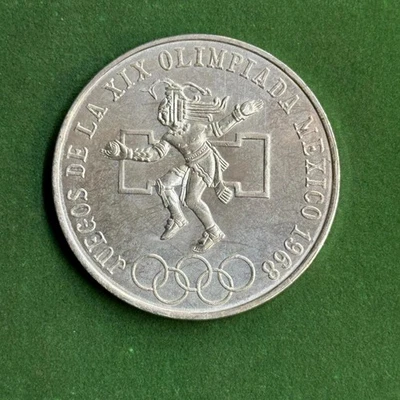1968 MEXICO Olympic Games 25 PESOS AU - Image 1 of 2