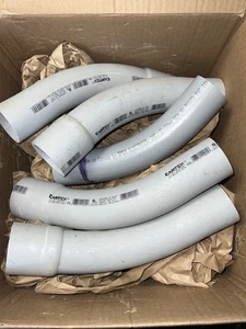 Menge 5 Cantex 2" PVC 50 Grad Zeitplan 40 elektrische Leitungsbogen - Bild 1 von 1