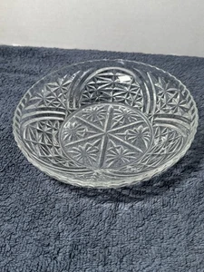 Ancoraggio Gancio Vetro Trasparente Stelle e Barre 7 1/2" Ciotola - Foto 1 di 7