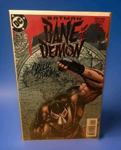 Batman: Bane of the Demon #1 — Chuck Dixon Signed DF Edition + COA - Picture 1 of 3