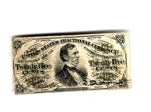 25 CENT (FESSENDEN) FR-1294  25 CENT (GREEN REVERSE) "FESSENDEN" NICE NOTE!! - Picture 1 of 2