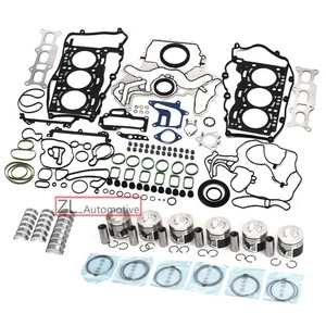 Engine Pistons Rings Overhaul Kit For Audi Q5 Q7 Porsche Cayenne 3.0 TDI CRC CKV - Picture 1 of 6