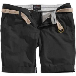 PANTALONCINI CHINO SURPLUS DA UOMO NERI taglia: L 36" - Foto 1 di 14