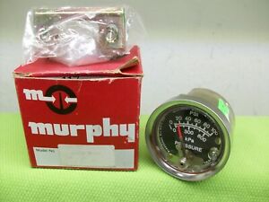NOS Murphy Swichgage Vintage Pressure Gauge A20P-100