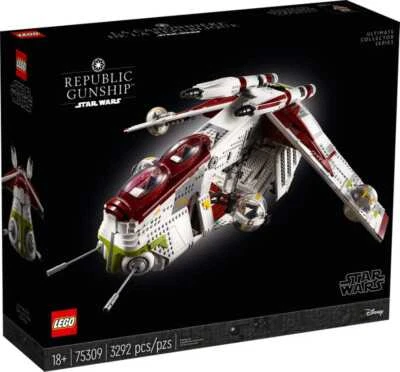 Lego STAR WARS 75309 - L’hélicoptère de combat de la République - Photo 1/3