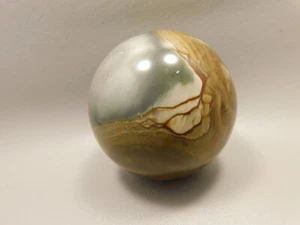 Polychrome Jasper 3 inch Stone Sphere 78 mm Ball #O8 - Picture 1 of 10